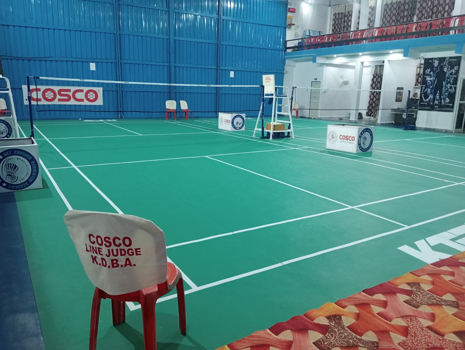 Net Crusher Badminton Academy court